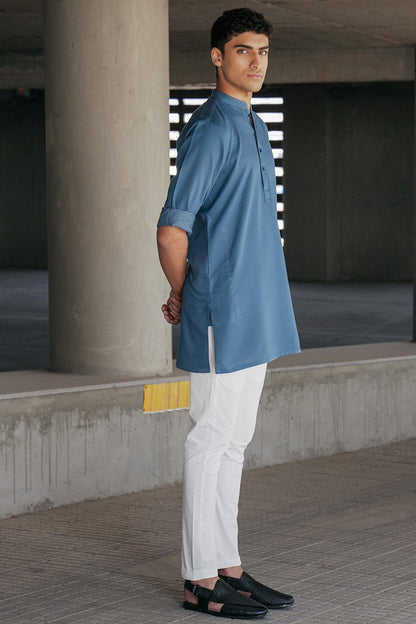 Dyed Dobby Kurta