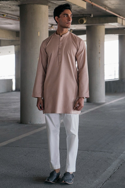 Dyed Dobby Kurta