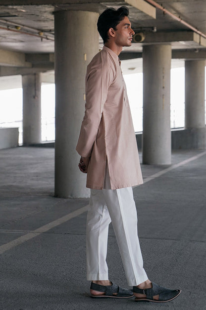 Dyed Dobby Kurta