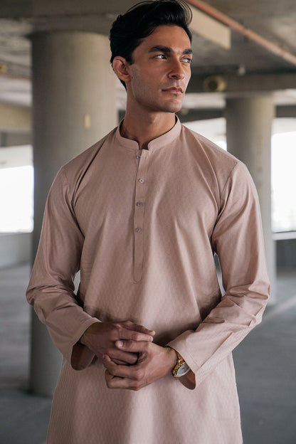 Dyed Dobby Kurta