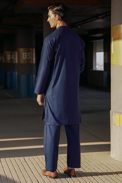 Dyed Jacquard Shirt Trouser