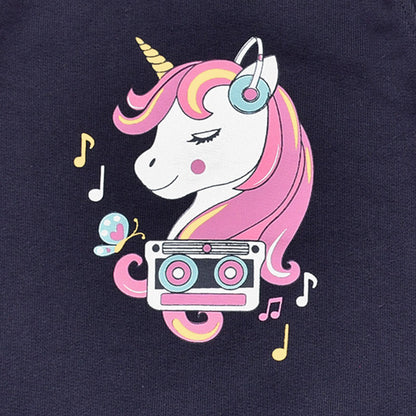 Cuddle & Cradle - Crew Neck Sweatshirt (Music Unicorn)