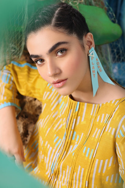 Alkaram - 1 Pc Printed Khaddar Shirt