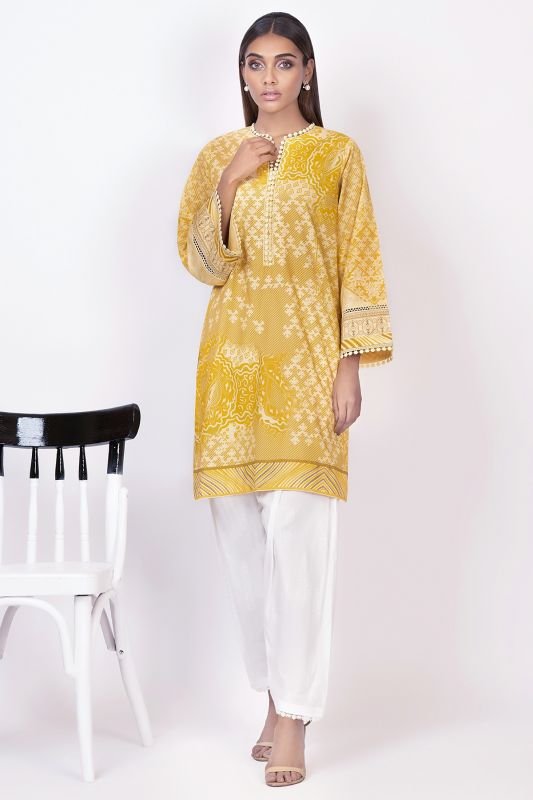 Printed Cambric Kurti