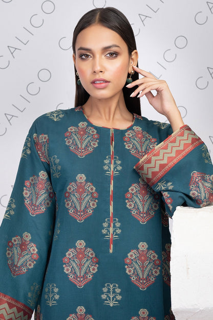 Alkaram - Dyed Jacquard Kurti