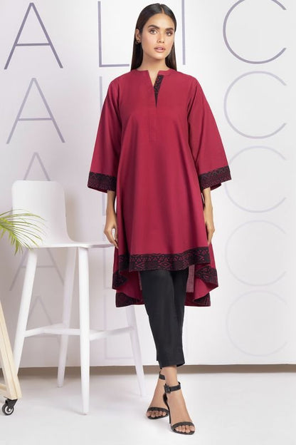 Dyed Dobby Kurti