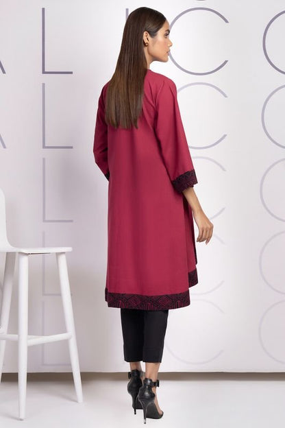 Dyed Dobby Kurti