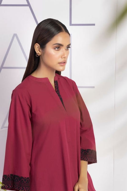 Dyed Dobby Kurti