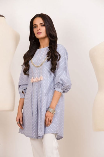 Printed Yarn Dyed Kurti