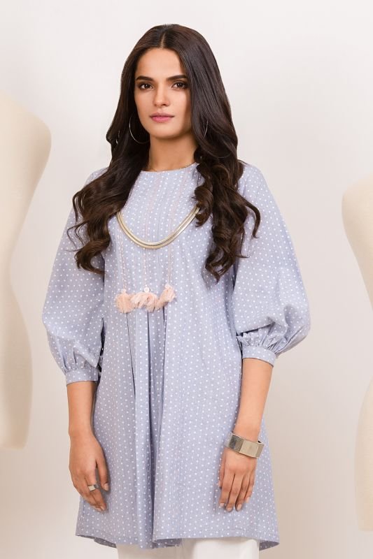 Printed Yarn Dyed Kurti