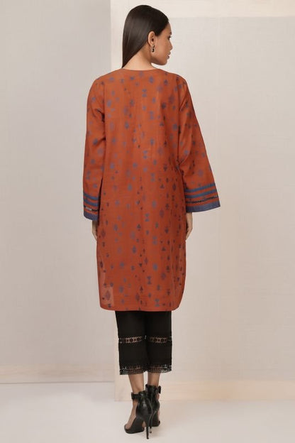 Dyed Jacquard Kurti
