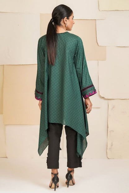 Dyed Jacquard Kurti