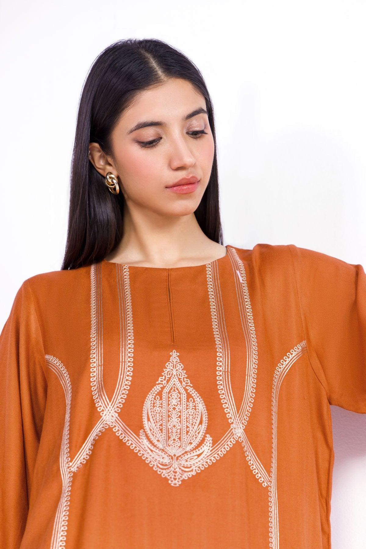 Dyed Viscose Kurti