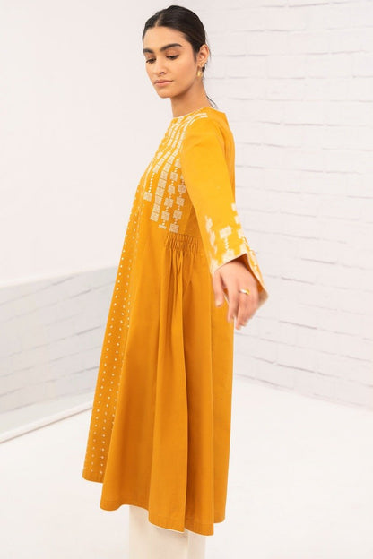 Alkaram - Dyed Embroidered Cambric Kurti