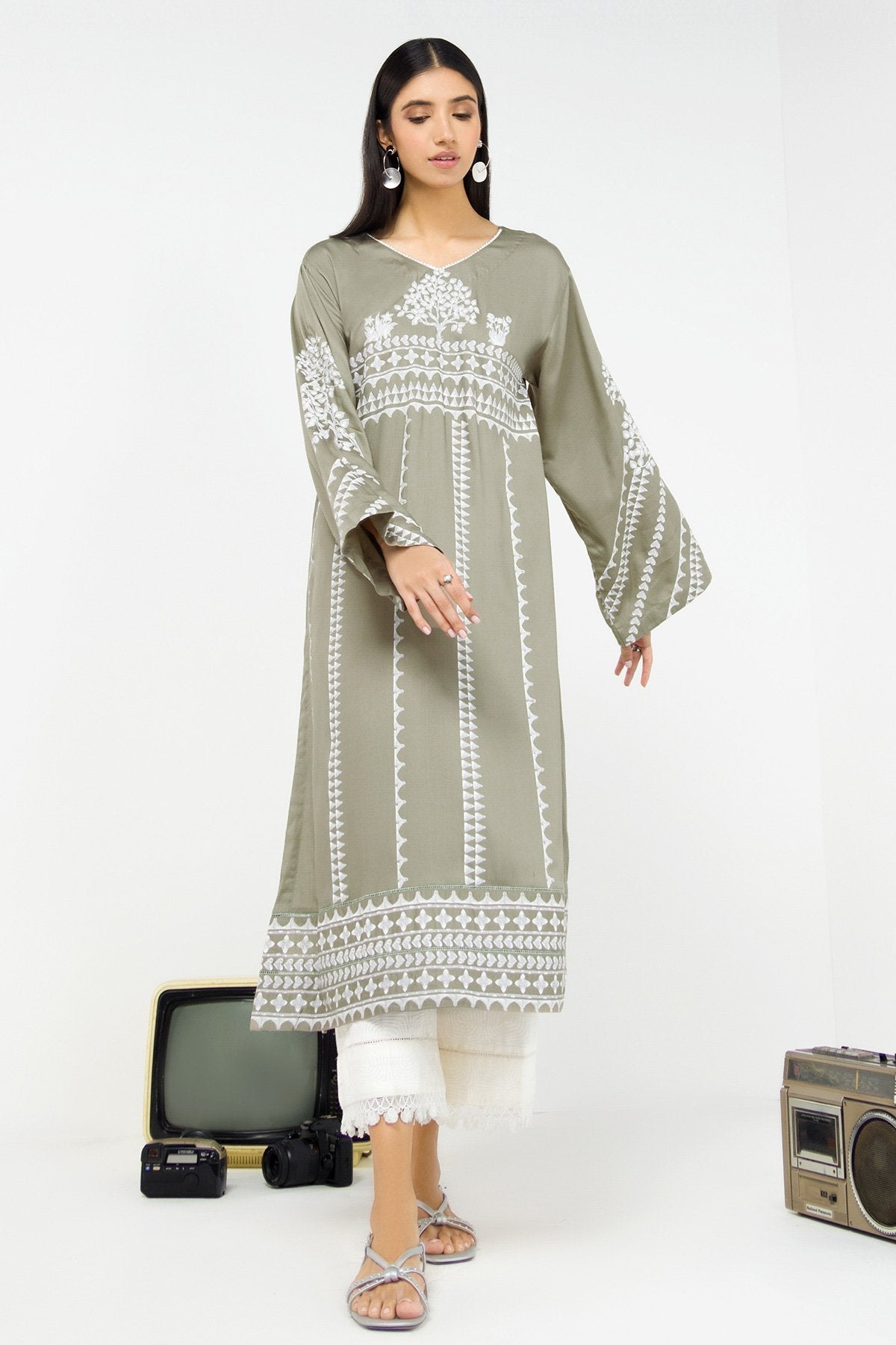 Printed Viscose Kurti