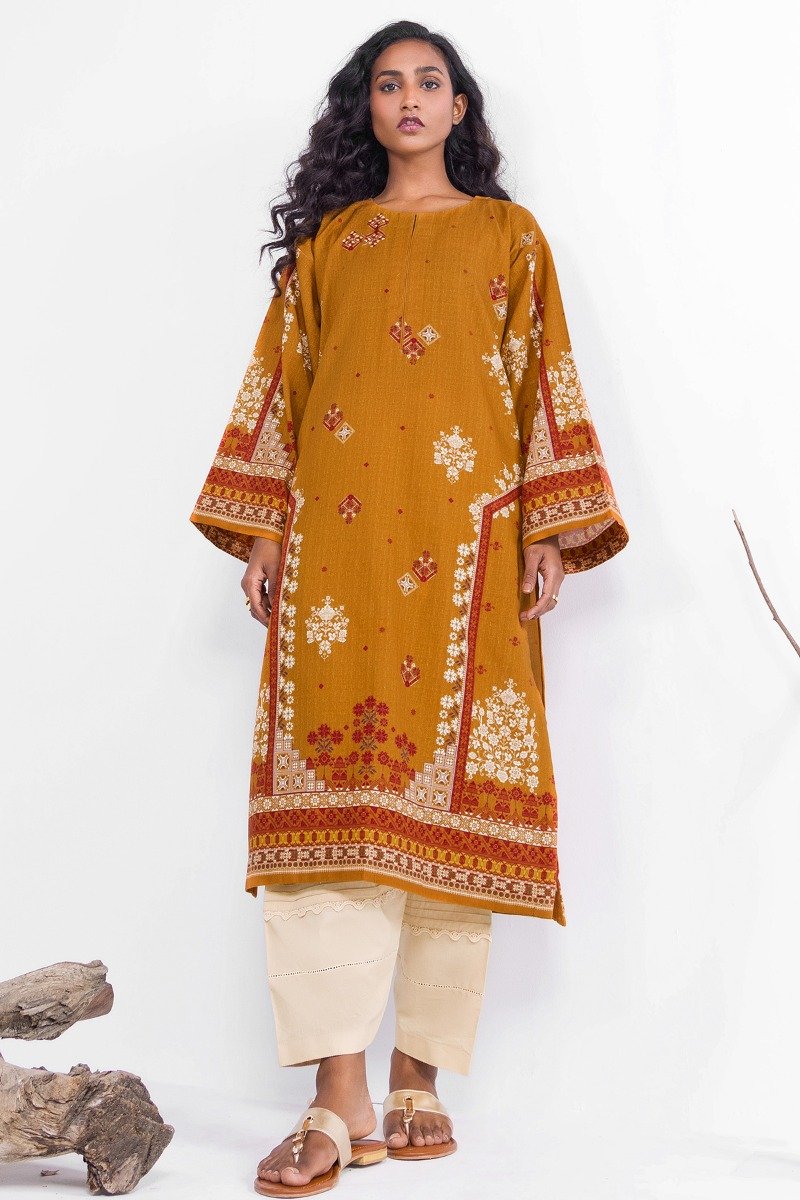 Printed Khaddar Kurti