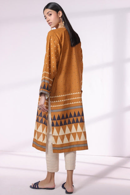 Printed Khaddar Shirt