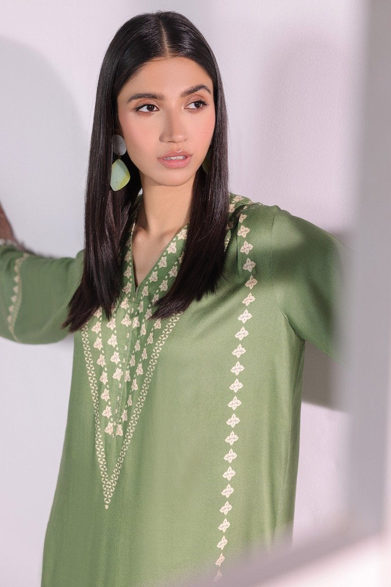 Printed Woolen Shirt