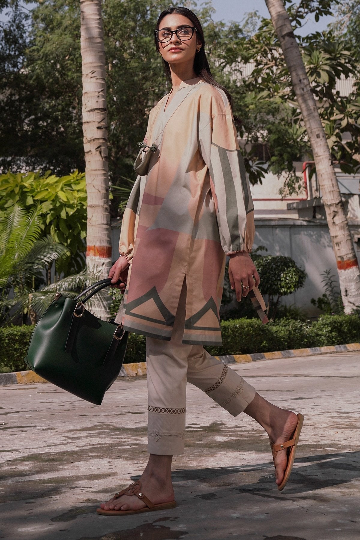 Alkaram - Printed Lawn Kurti
