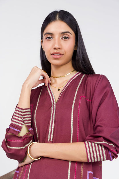2 Pc Printed Viscose Cottel Outfit