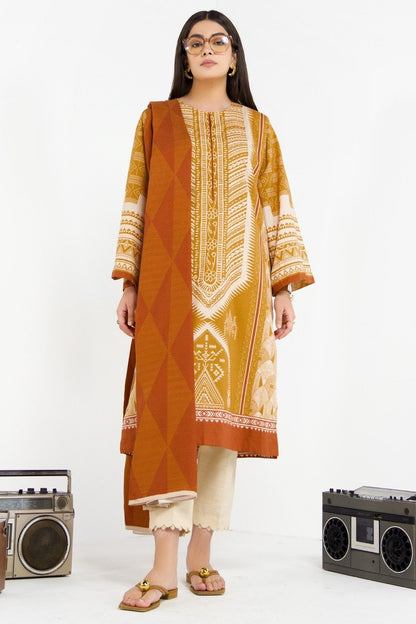 2 Pc Printed Khaddar Outfit