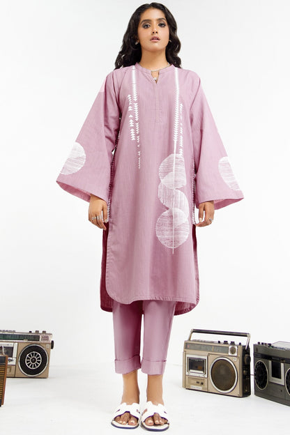 2 Pc Printed Yarn Dyed Outfit