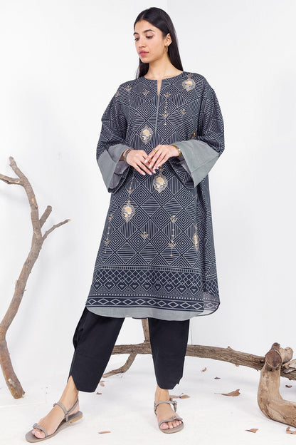 Printed Khaddar Kurti