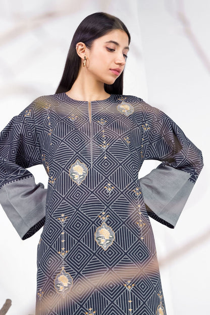 Printed Khaddar Kurti