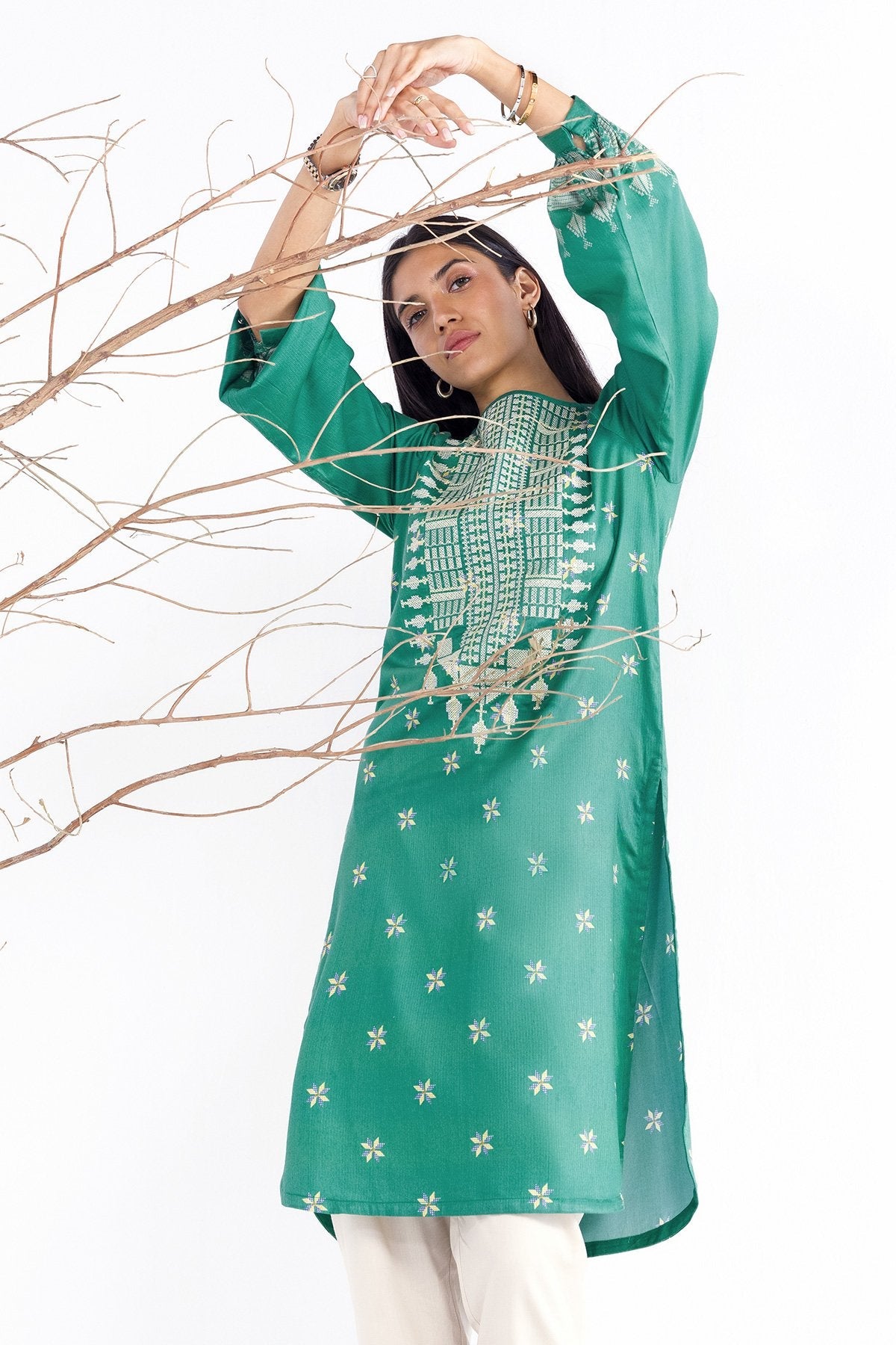 Printed Viscose Kurti
