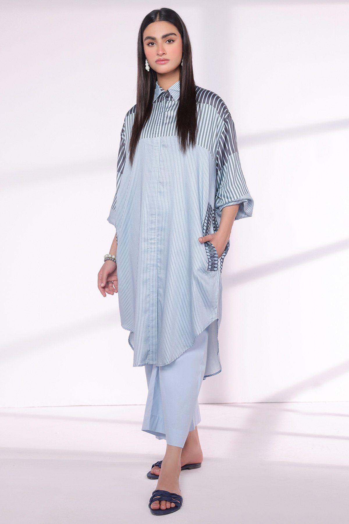 2 Pc Embroidered Viscose Outfit