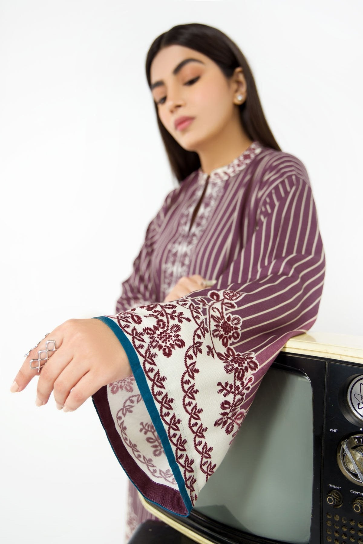 2 Pc Printed Viscose Outfit