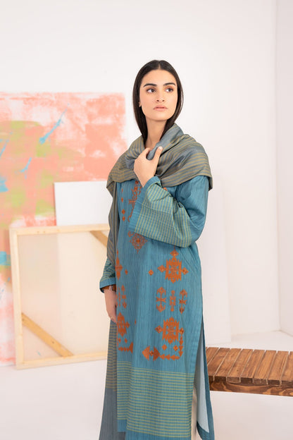 2 Pc Printed Cambric Outfit