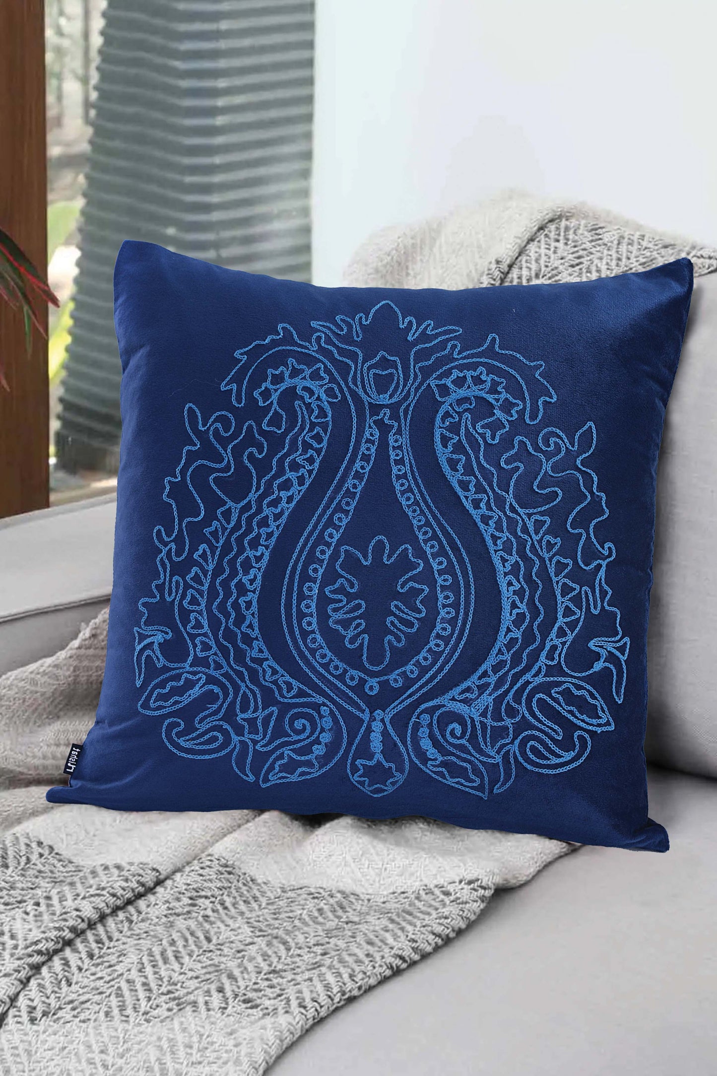 Nishat Linen - Zaria Cushion Cover Emb